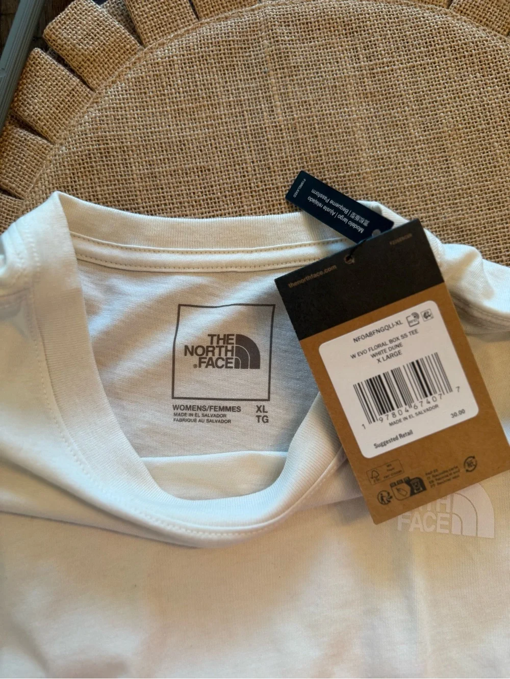 The North Face Women’s Short-Sleeve Crew T-Shirt — Cream - Picture 5 of 5